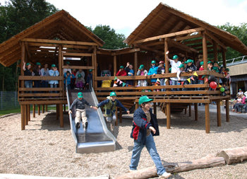Kletterhaus Einweihung Waldschule Saarwellingen Kletterhaus Einweihung Waldschule Saarwellingen