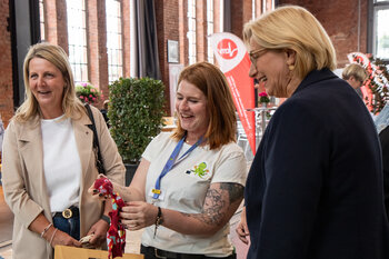 Messe für Alleinerziehende - Rundgang