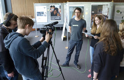 Filmteam der Martin-Luther-King-Schule 